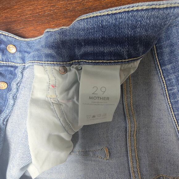 Mother Denim The Tomcat Super Blast from the Past Button Fly Straight Leg - 29 - Picture 9 of 9